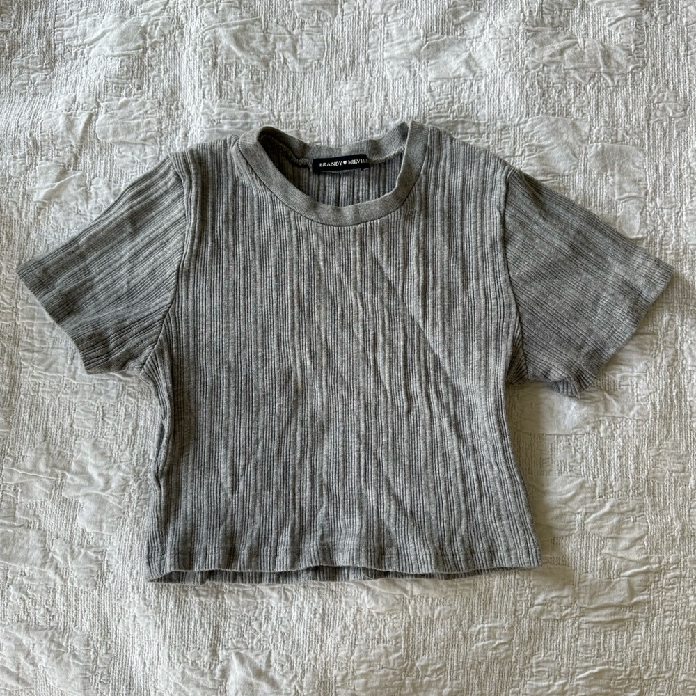 Brandy Melville Crop Tee